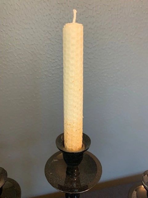 BEESWAX CLEANSING AND BLESSING RITUAL CANDLE