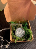Sun and Moon Pendant Necklace