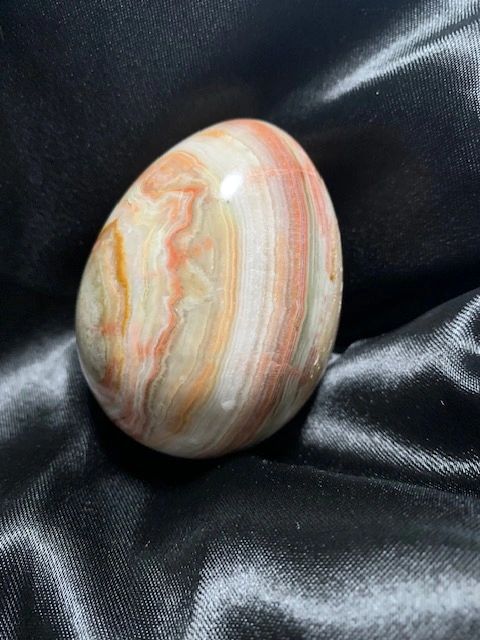 LARGE GREEN ONYX OSTARA EGG