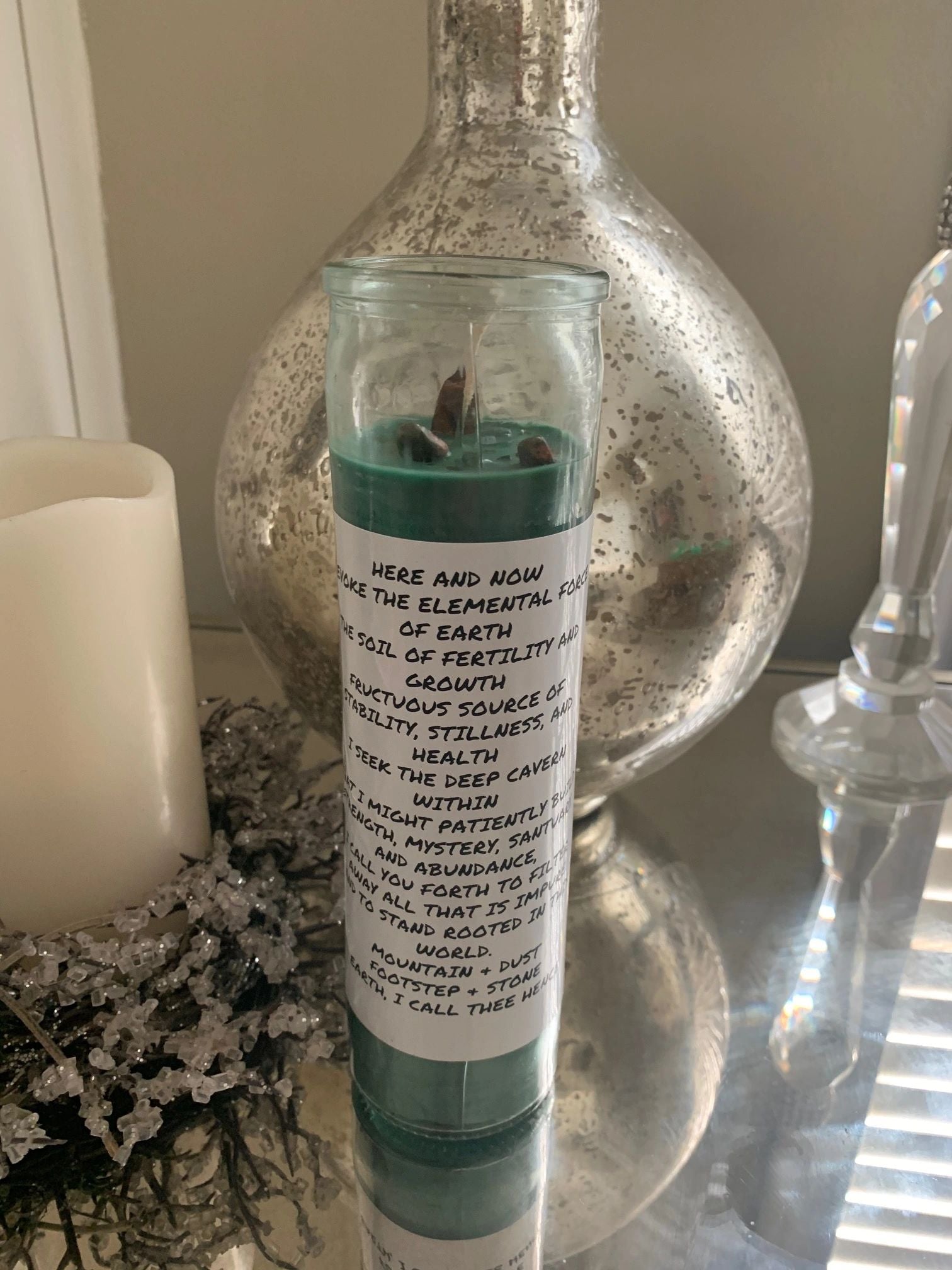 Element of Earth 7 day candle