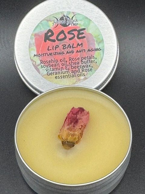Handmade Rose Lip Balm