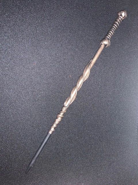 CUSTOM WOOD WAND WITH HANDSEWN PROTECTION BAG