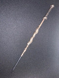 CUSTOM WOOD WAND WITH HANDSEWN PROTECTION BAG