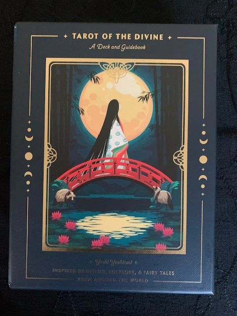 TAROT OF THE DEVINE DECK, TAROT BAG, & BENEATH THE MOON BOOK SET
