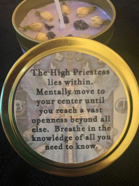 HIGH PRIESTESS RITUAL CANDLE