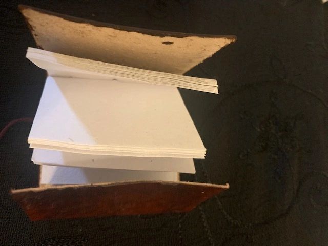 MANIFESTATION/SPELL LEATHER PURSE SIZE BOOK