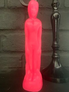 BODY CANDLE: MALE PINK