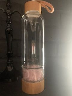 Bamboo Crystal Water Bottle