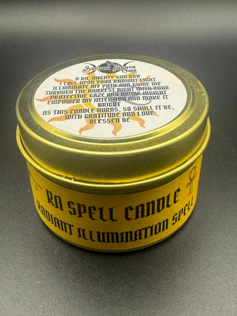 RA SPELL CANDLE-RADIANT ILLUMINATION SPELL