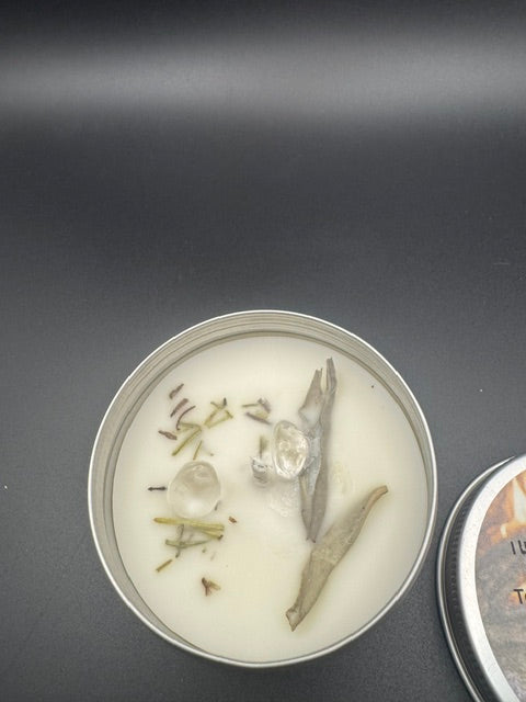 HEARTH CLEANSING SPELL CANDLE
