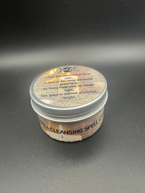 HEARTH CLEANSING SPELL CANDLE