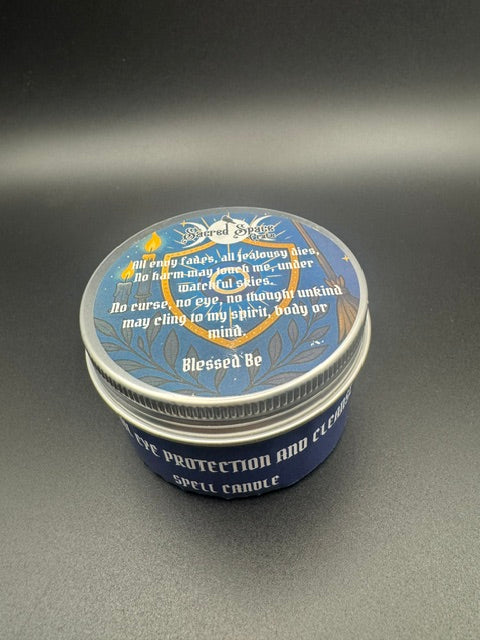 EVIL EYE PROTECTION AND CLEANSE SPELL CANDLE