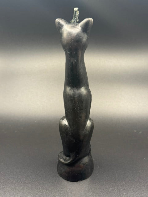 BLACK CAT/BASTET  SPELL CANDLE