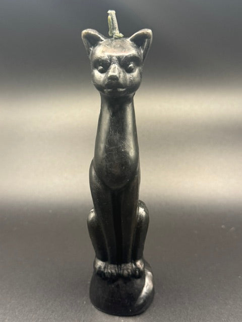 BLACK CAT/BASTET  SPELL CANDLE