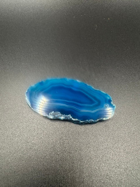 AGATE SLICE PENDANT- INTUITIVELY CHOSEN