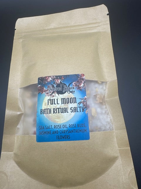FULL MOON BATH RITUAL SALTS