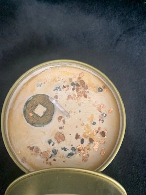 GOLDEN PROSPERITY SPELL CANDLE