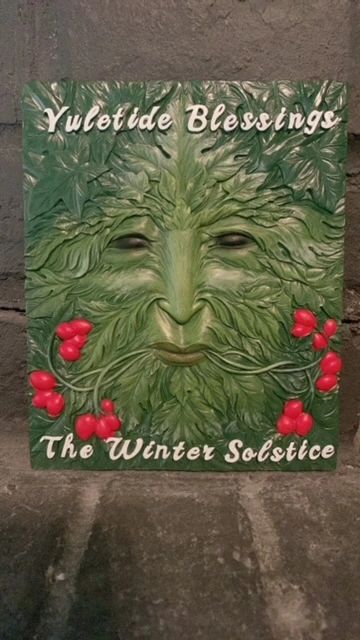 YULE WALL PLAQUE