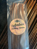 INCENSE STICKS: AMBER