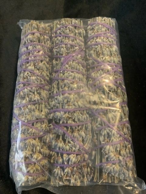 LAVENDER SMOKE BUNDLES- SET OF 3