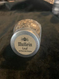 MULLEIN LEAF IN GLASS HERB BOTTLE