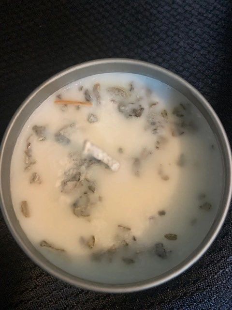 BURN SAGE NOT BRIDGES CANDLE